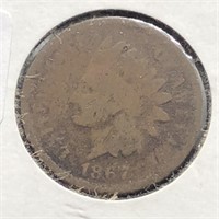 1867 INDIAN HEAD CENT  G