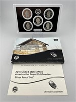 2015 US America The Beautiful Silver Proof Quarter