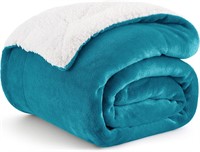 Bedsure Sherpa Fleece Throw Blanket Twin Size