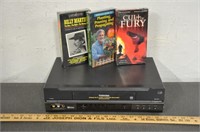 Toshiba VCR/tapes, tested