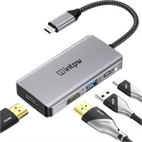 NEW $40 4-in-1 USB C to Dual HDMI Adapter