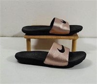 Women's Nike Copper with Black Ligo Kawa Slide