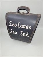 Bowling bag/ball/shoes- Leo Lanes