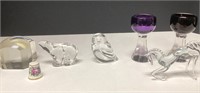 Collection of Glass Items