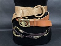 Chicos Leather, Cole Haan & Brown Belts