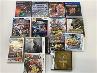 Lot of Empty Gaming Game Cases