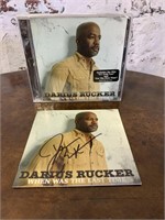 Darius Rucker Autographed CD Book