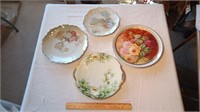 Vintage Lot Of 8” - 10” Plates Germany, Dresden.
