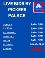 STORE HOURS.