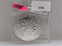 1oz .999 Silver Canada Maple Leaf