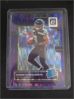 2022 OPTIC KENNETH WALKER PURPLE PRIZM RC