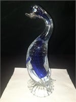 Lg Murano Style Glass Statue