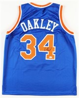 Charles Oakley Signed Jersey (JSA)