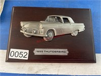 1955 Thunderbird Wall Plaque (Dining Room)