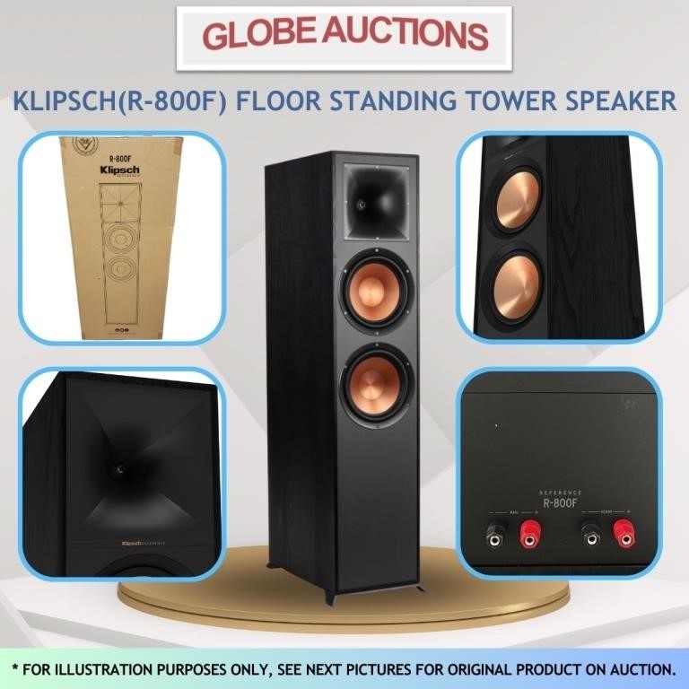 LOOKS NEW KLIPSCH FLOOR STANDING SPEAKER(MSP:$799)