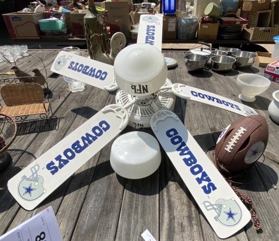 Dallas Cowboys Telephone & Ceiling Fan