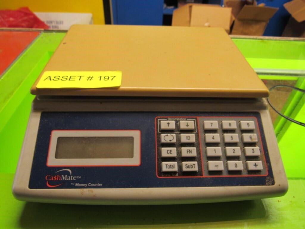 CASHMATE MONEY COUNTER MODEL 1000