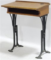 Dated 1886 Small Child's School Desk
