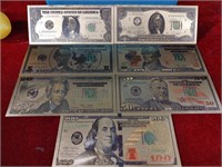 Golden Banknotes - All Denominations