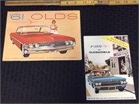 Original Dealer 1961 Oldsmobile Brochures