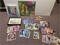 COLLECTOR CARDS, MOVIE, WRAPPING PAPER ETC.