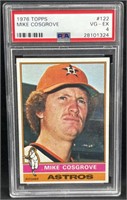 1976 Topps Mike Cosgrove Astros PSA 4 VG-EX