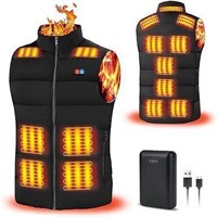 NEW $90 3XL Heated Vest w/Battery Pack