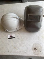 Hardhat And welding helmet