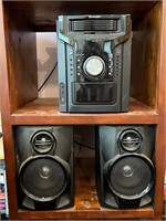 Sharp CD-DH950 Stereo System Radio CD Speakers