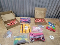 Lot Of Party Supplies & Valentines Give Aways