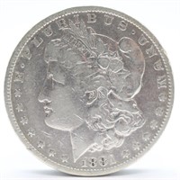1881-P Morgan Silver Dollar - F