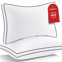 Premium Pillows King Size Set of 2, Fluffy and Sup