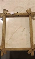 Very Old Wooden Picture Frame