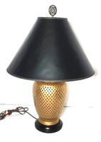 Reticulated Ceramic Lamp
