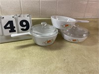 Corning Ware Baking Dishes with Lids
