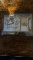 2022 Topps Alfonso Soriano Signature Swatches Dual