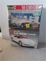 2- Corvette Model Kits