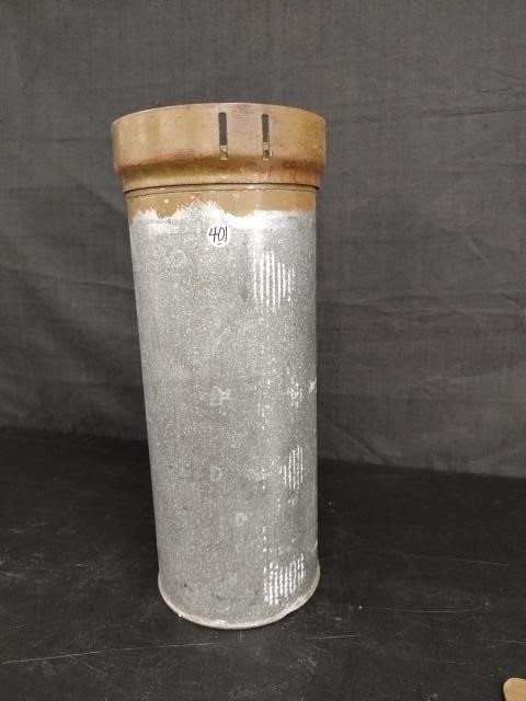 Metal Ammo Can Vase