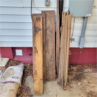 Lumber & Tobacco Sticks 49" to 52" long