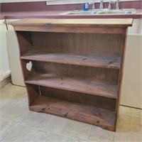 Wooden Bookshelf 38½"W10"D 37"T