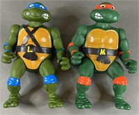 2pc 1989 12" Teenage Mutant Ninja Turtles