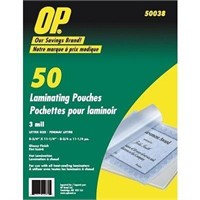 3 SET LAMINATING POUCHES (150 TOTAL)