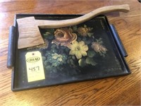 Wooden Tray & Wooden Axe