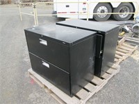 (2) Metal 2-Drawer Lateral File Cabinets