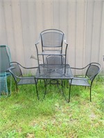 Metal Bistro Set