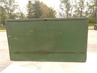 Green Painted Carpenters Box