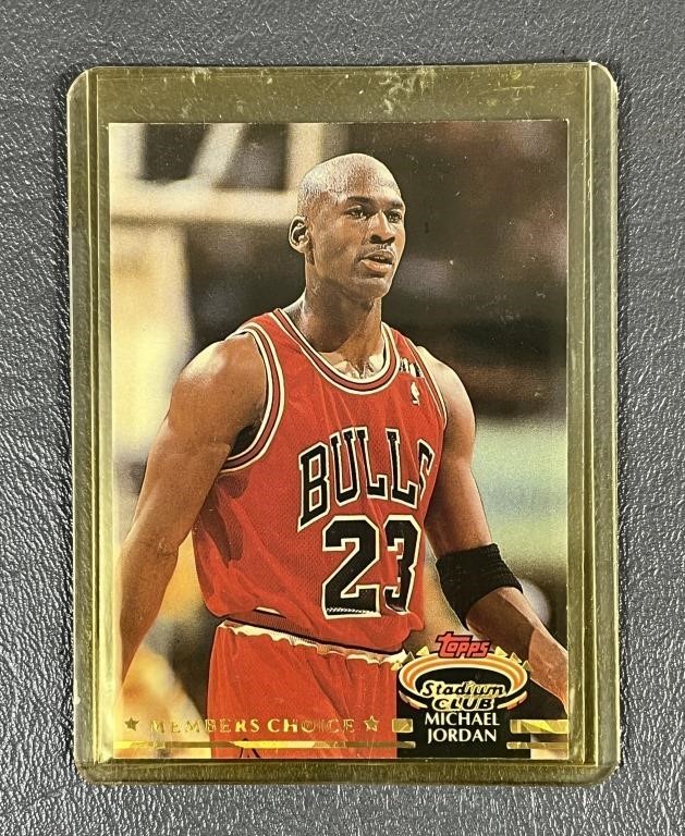 1993 Topps Stadium Club Michael Jordan Card #210