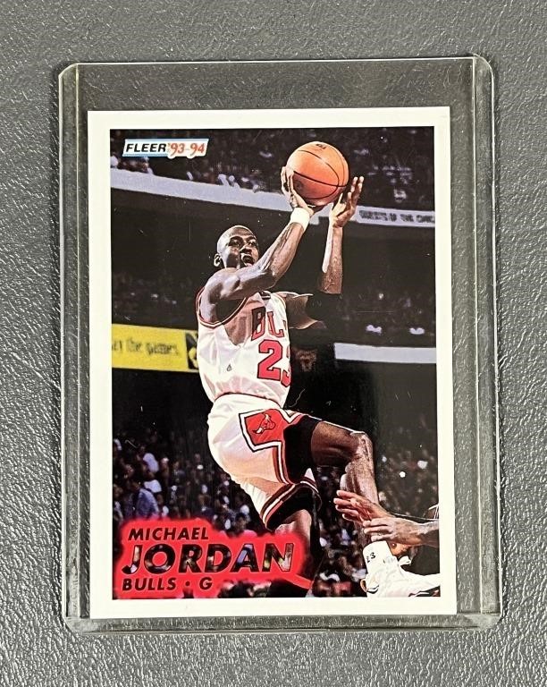 1993/94 Fleer Michael Jordan Card #28