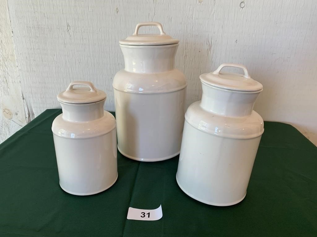 3pc. McCoy Canister Set