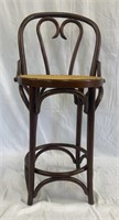 VTG Bentwood Cane Stool